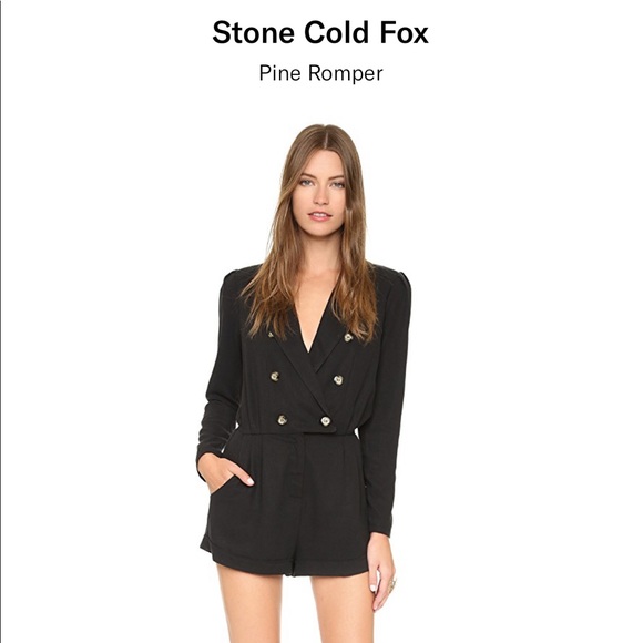 Stone Cold Fox Pine Romper - Picture 4 of 4